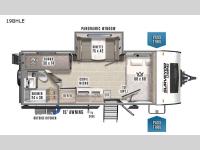 Surveyor Legend 19BHLE Floorplan