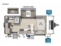 Used 2021 Forest River RV Surveyor Legend 202RBLE image