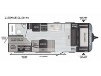 Passport 219BHWE SL Series Floorplan Image