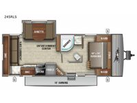 Jay Flight 245RLS Floorplan Image