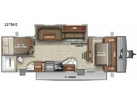 Jay Flight SLX 8 287BHS Floorplan