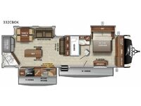 Eagle 332CBOK Floorplan Image