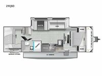 Tracer 29QBD Floorplan