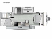 Tracer 260BHSLE Floorplan Image