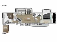 Crusader 395BHL Floorplan