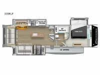 Crusader 335RLP Floorplan Image