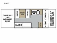 Epic Series 2108ST Floorplan Image
