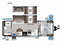 Della Terra 261RB Floorplan