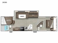 Avenger 28DBS Floorplan Image