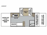 Legend 2485SST Floorplan Image