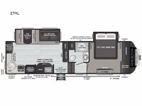 Sprinter 27ML Floorplan Image