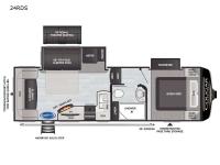 Cougar Half-Ton 24RDS Floorplan