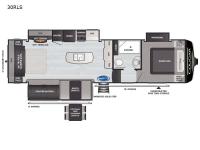 Cougar Half-Ton 30RLS Floorplan
