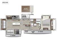 Sanibel 3902WB Floorplan
