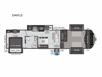 Sprinter Limited 3340FLS Floorplan Image