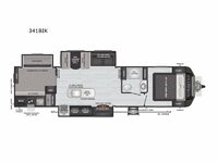 Sprinter Limited 341BIK Floorplan Image
