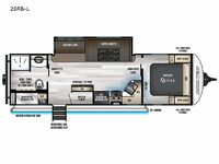 Cherokee Alpha Wolf 26RB-L Floorplan