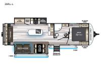 Cherokee Alpha Wolf 26RL-L Floorplan