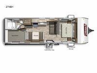 Coleman Lantern LT Series 274BH Floorplan Image