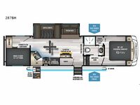 Cherokee Arctic Wolf 287BH Floorplan