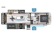Cherokee Arctic Wolf 291RL Floorplan