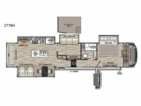 Cedar Creek 377BH Floorplan