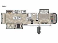 Cedar Creek 345IK Floorplan