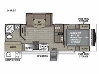 Freedom Express Ultra Lite 248RBS Floorplan