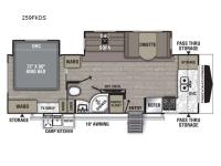 Freedom Express Ultra Lite 259FKDS Floorplan