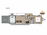 Catalina Trail Blazer 30THS Floorplan Image