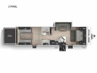 Cherokee Grey Wolf Black Label 27RRBL Floorplan