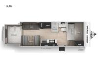 Cherokee Grey Wolf 19SM Floorplan