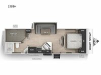 Cherokee Grey Wolf 23DBH Floorplan Image
