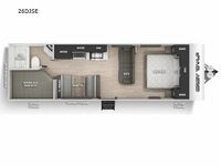 Cherokee Grey Wolf 26DJSE Floorplan
