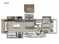 Sabre 36BHQ Floorplan