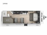 Cherokee Grey Wolf 22MKSE Floorplan Image