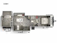 Salem Hemisphere 310BHI Floorplan
