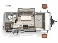 Rockwood GEO Pro 19FBS Floorplan