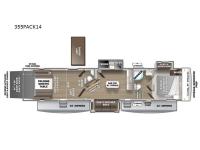Cherokee Wolf Pack 355PACK14 Floorplan Image