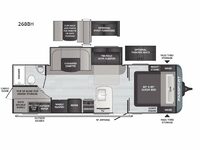 Passport SL 268BH Floorplan Image
