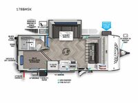 Wildwood FSX 178BHSK Floorplan Image