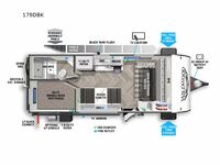 Wildwood FSX 179DBK Floorplan Image