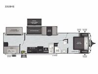 Bullet 331BHS Floorplan