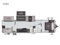 Bullet 331BHS Floorplan