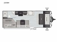 Used 2021 Keystone RV Bullet Crossfire 2200BH image