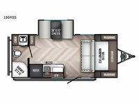 PaloMini 186RBS Floorplan Image