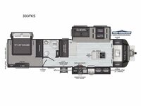 Sprinter Limited 333FKS Floorplan Image
