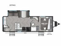 Shadow Cruiser 257MKS Floorplan Image