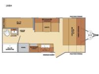 Shasta 18BH Floorplan