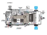 Wildwood FSX 167RBKX Floorplan